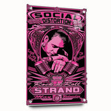 Retro Social Distortion Poster - Vintage Punk Rock Wall Art
