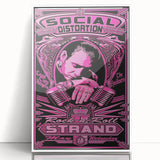 Retro Social Distortion Poster - Vintage Punk Rock Wall Art
