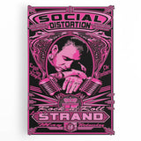 Retro Social Distortion Poster - Vintage Punk Rock Wall Art
