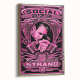 Retro Social Distortion Poster - Vintage Punk Rock Wall Art