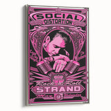 Retro Social Distortion Poster - Vintage Punk Rock Wall Art