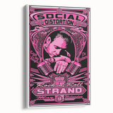 Retro Social Distortion Poster - Vintage Punk Rock Wall Art