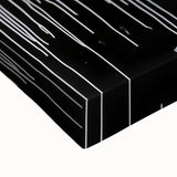 Modern Black and White Abstract Tree Wall Art - Large Canvas