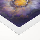 Abstract minimalist rolled canvas art showcasing soft pastel colors and geometric shapes, elegantly packaged in a durable cardboard tube for safe transport. Ideal for modern home decor, this artwork adds a contemporary touch to any space.