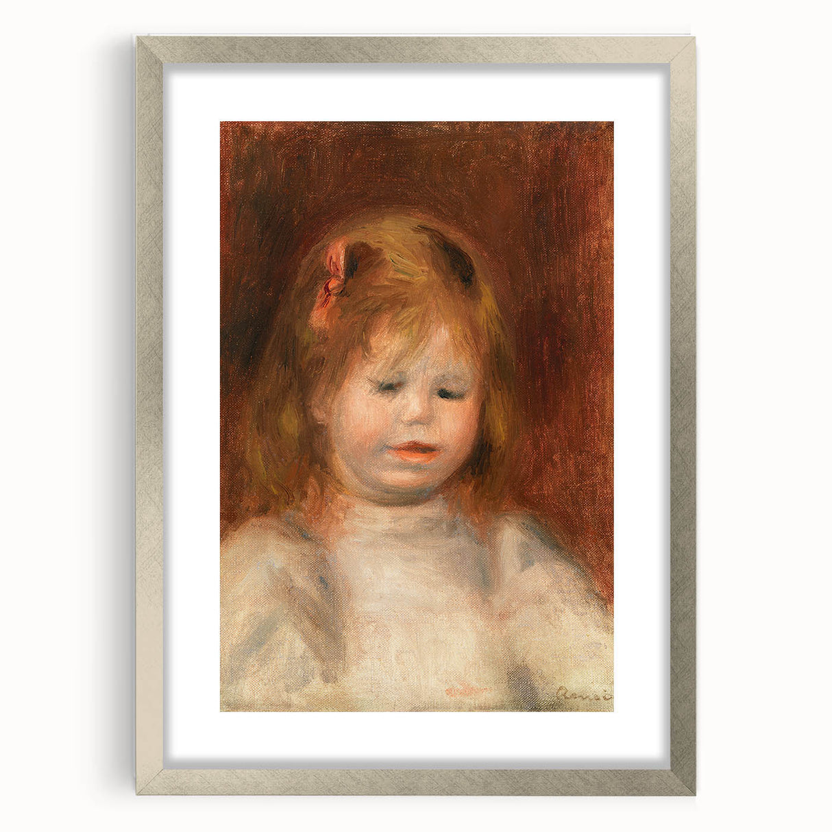 Pierre-Auguste Renoir Wall Art - Portrait of Jean Renoir (1897)