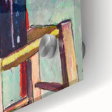 Modern Wall Art - Vibrant Anemones in Dark Vase | Colorful Contemporary Art