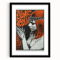 Retro Sonic Youth Poster - Vintage Indie Rock Wall Art