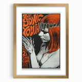 Retro Sonic Youth Poster - Vintage Indie Rock Wall Art