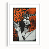 Retro Sonic Youth Poster - Vintage Indie Rock Wall Art