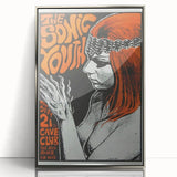 Retro Sonic Youth Poster - Vintage Indie Rock Wall Art