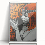 Retro Sonic Youth Poster - Vintage Indie Rock Wall Art