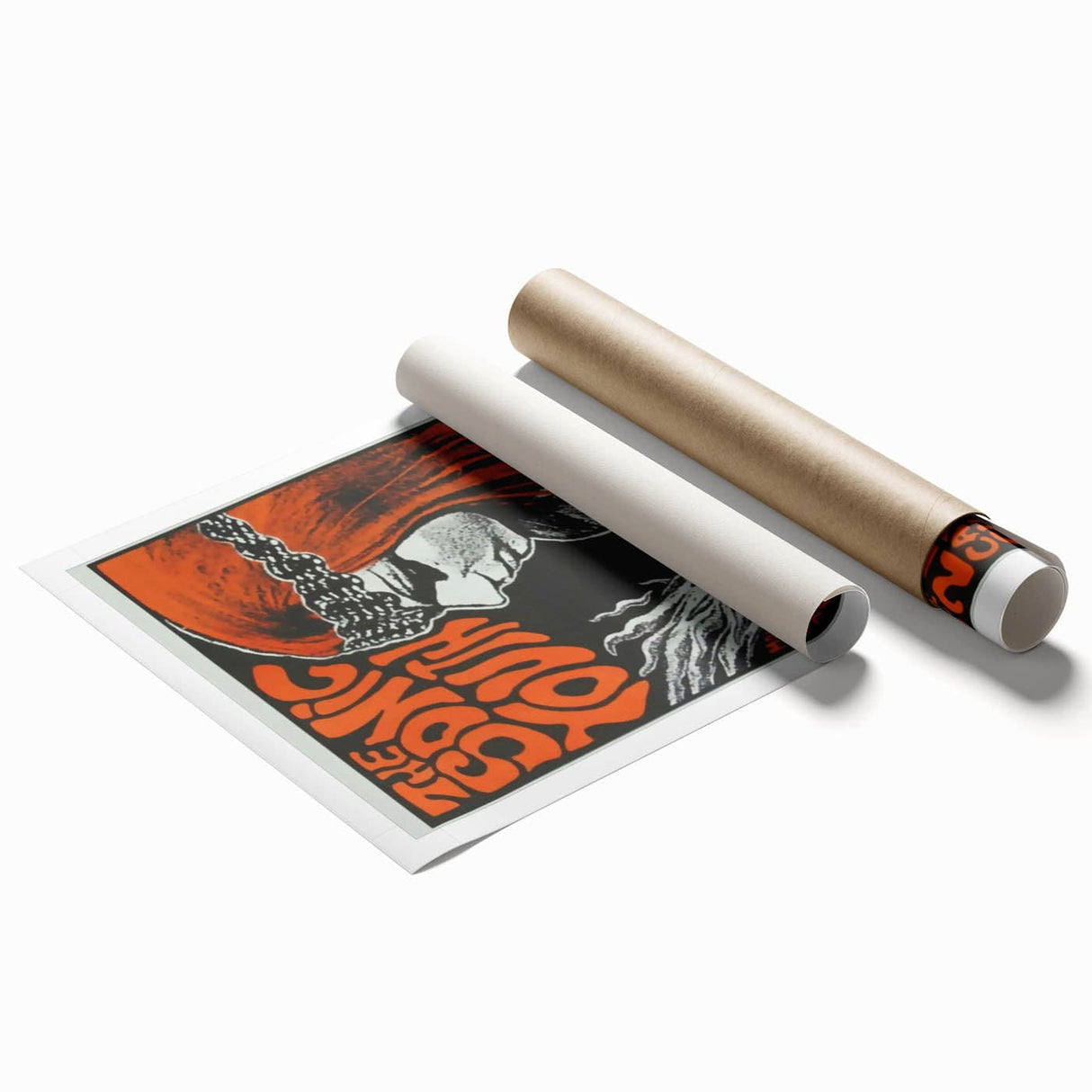Retro Sonic Youth Poster - Vintage Indie Rock Wall Art