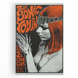 Retro Sonic Youth Poster - Vintage Indie Rock Wall Art
