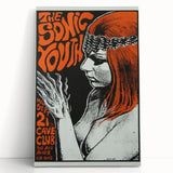 Retro Sonic Youth Poster - Vintage Indie Rock Wall Art