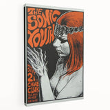 Retro Sonic Youth Poster - Vintage Indie Rock Wall Art