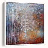 Rustic Abstract Tree Wall Art - Large Canvas & Framed Print