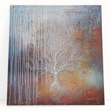 Rustic Abstract Tree Wall Art - Large Canvas & Framed Print