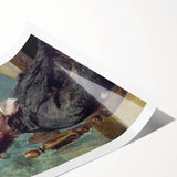 Toulouse-Lautrec Portrait Wall Art - Jeanne Wenz in Profile