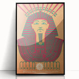 Retro Sphinkdance Poster - Vintage Psychedelic Wall Art