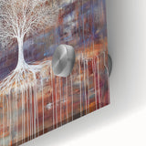Rustic Abstract Tree Wall Art - Large Canvas & Framed Print