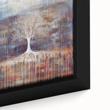 Rustic Abstract Tree Wall Art - Large Canvas & Framed Print