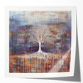 Rustic Abstract Tree Wall Art - Large Canvas & Framed Print