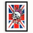 Retro Sex Pistols Poster - Vintage Punk Rock Wall Art