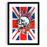 Retro Sex Pistols Poster - Vintage Punk Rock Wall Art