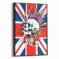 Retro Sex Pistols Poster - Vintage Punk Rock Wall Art