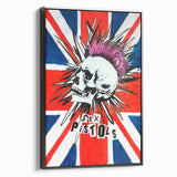 Retro Sex Pistols Poster - Vintage Punk Rock Wall Art