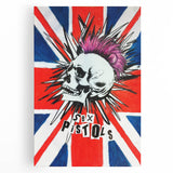 Retro Sex Pistols Poster - Vintage Punk Rock Wall Art