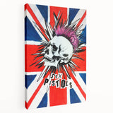 Retro Sex Pistols Poster - Vintage Punk Rock Wall Art