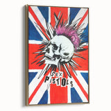 Retro Sex Pistols Poster - Vintage Punk Rock Wall Art
