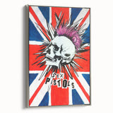 Retro Sex Pistols Poster - Vintage Punk Rock Wall Art
