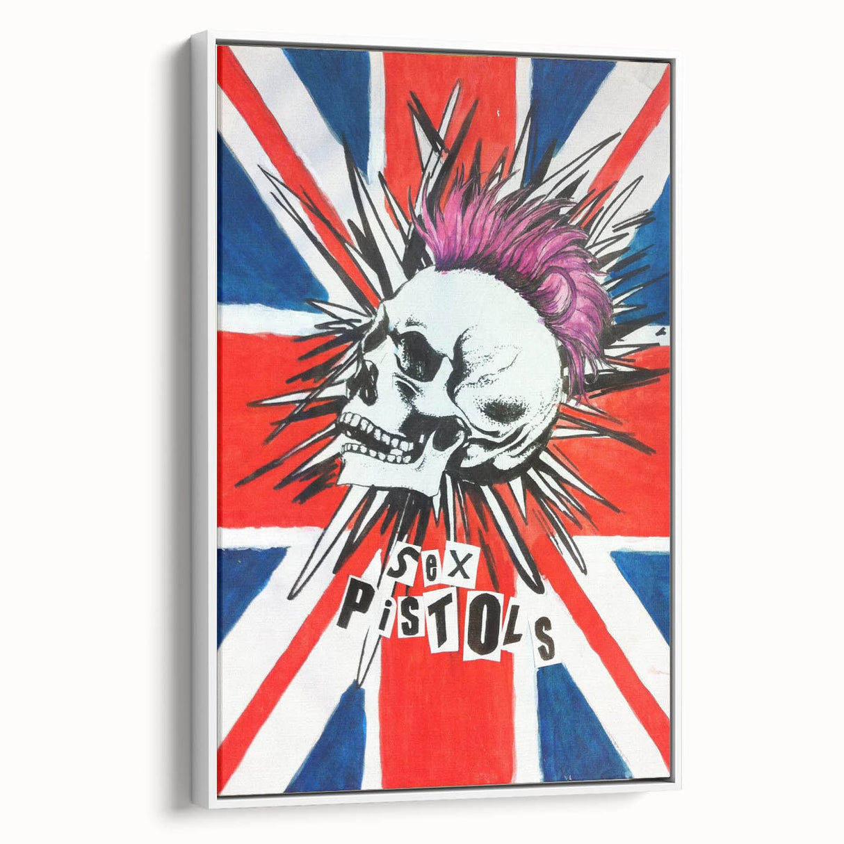Retro Sex Pistols Poster - Vintage Punk Rock Wall Art