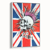 Retro Sex Pistols Poster - Vintage Punk Rock Wall Art