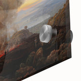 Romanticism Art: Eruption of Vesuvius - Historical Canvas Print