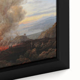 Romanticism Art: Eruption of Vesuvius - Historical Canvas Print