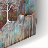 Multicolor Abstract Tree Wall Art - Large Canvas & Framed Print