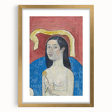 Paul Gauguin Portrait Wall Art - The Artist’s Mother (Eve)