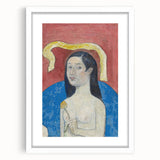 Paul Gauguin Portrait Wall Art - The Artist’s Mother (Eve)