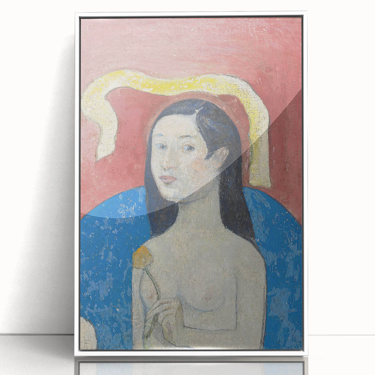 Paul Gauguin Portrait Wall Art - The Artist’s Mother (Eve)