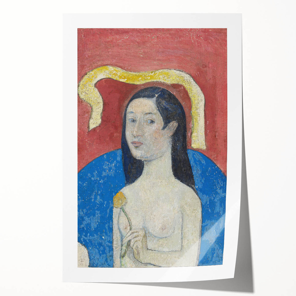 Paul Gauguin Portrait Wall Art - The Artist’s Mother (Eve)