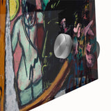 Modern Wall Art - Bold Abstract Studio Scene | Intense Artistic Decor