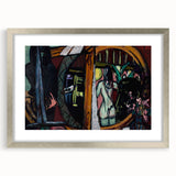 Modern Wall Art - Bold Abstract Studio Scene | Intense Artistic Decor