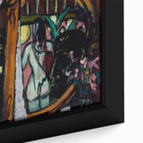 Modern Wall Art - Bold Abstract Studio Scene | Intense Artistic Decor