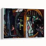 Modern Wall Art - Bold Abstract Studio Scene | Intense Artistic Decor