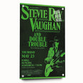 Retro Stevie Ray Vaughan Poster - Vintage Blues Wall Art