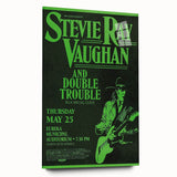 Retro Stevie Ray Vaughan Poster - Vintage Blues Wall Art