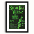 Retro Stevie Ray Vaughan Poster - Vintage Blues Wall Art